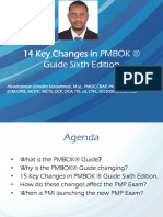 14 Key Changes in Pmbok Guide Sixth