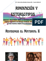 INTERCULTURALIDAD M8 Discriminación y Estereotipos