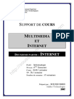 Upport de Cours: Ultimedia ET Nternet