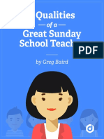 8 Qualities of a Great Sunday School Teacher.2015.05.06