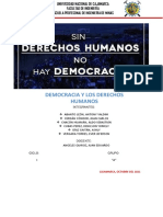 Democracia y Los Derechos Humanos