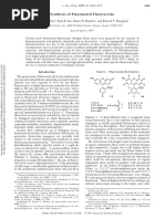 Synthesis of Fluorinated Fluoresceins