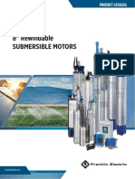 8" Rewindable Submersible Motors: Franklinwater - Eu