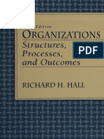 Organizations Structures, Processes, and Outcomes