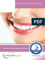Fellowship in Aesthetic Dentistry (Fad)