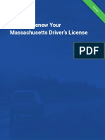 Steps To Renew Your Massachusetts Driver's License
