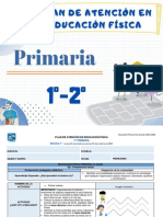 Plan de Atención EF Primaria 1º y 2º Sem. 7-Mtro. Antonio Preza
