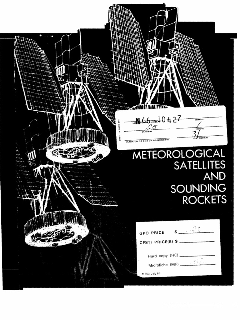 NASA's Meteorological Satellites Overview | PDF | Satellite | Weather ...