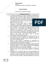 Estudo Dirigido Alterações Fisiológicas Do Organismo Gravídico