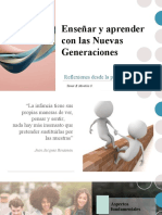 Enseñar y Aprender Con Las Nuevas Generaciones, octubre 2021