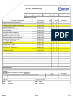 Lista de Documentos: PV: Cliente: Data: LDF N°: REV.: 1 Equipamento