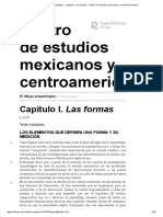 El Dibujo Arqueológico - Capítulo I. Las Formas - Centro de Estudios Mexicanos y Centroamericanos