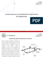 CLASIFICACION DE LOS SISTEMAS DE ALIMENTACION DE COMBUSTIBLE