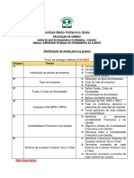 Distribuicao de Temas CV3 - 2021