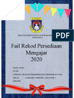 Fail Rekod Persediaan Mengajar