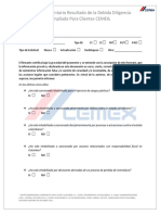 Formato Clientes Procuraduría - Colombia