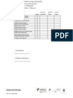 CMF - Amc 4º Graua Calendário Provas