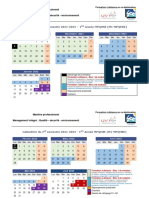 Calendrier M1 MPQSE 2021 2022 Septembre 2021 V2