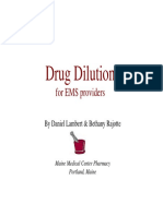 EMS Drug Dilution