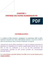 Chapitre 1 - Synthese Des Filtres Rii