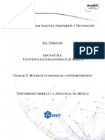 Unidad 2. Modelos Económicos Contemporáneos