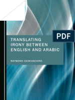 Translating Irony Between English and Arabic