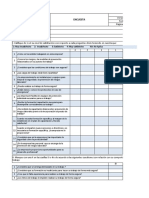 Formato de Encuesta de Satisfaccion Colaboradores SST | PDF | Seguridad y  salud ocupacional | Bienestar