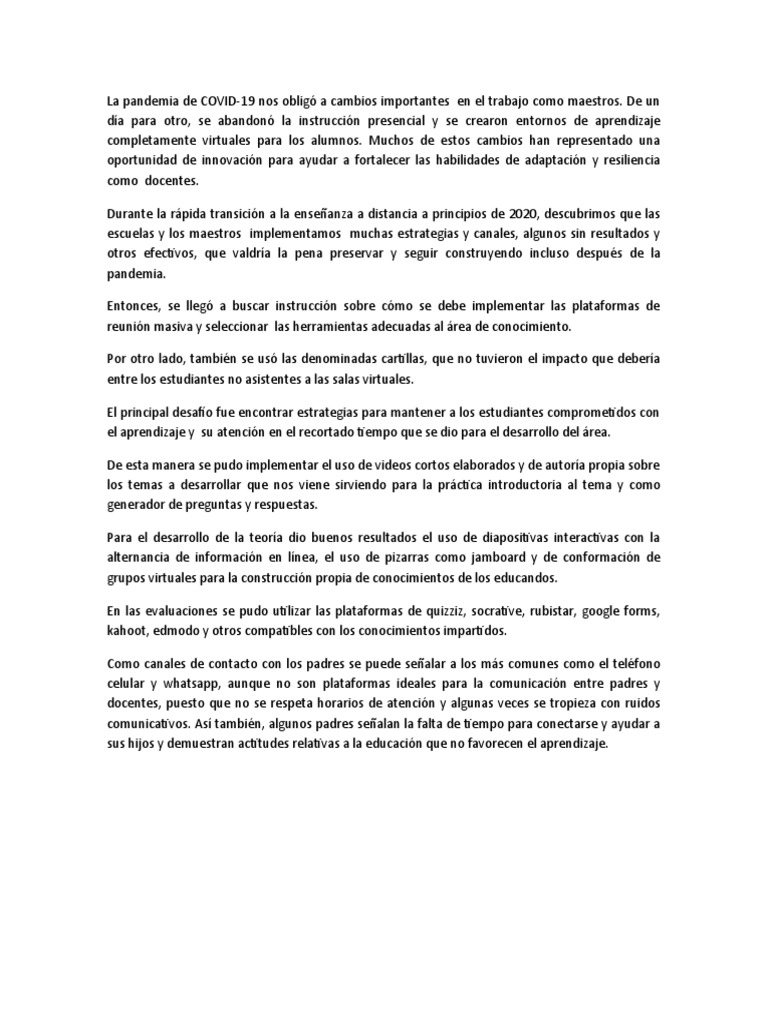 La Pandemia de COVID | PDF | Negocios | Ciencias sociales