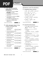 Metro Level 2 End-of-Year Test A