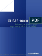 Sistemas de Gestión de Seguridad y Salud OHSAS 18001-2007
