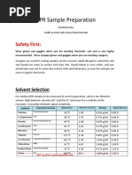 EPR Sample Preparation