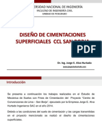 3.1. Diseño de Cimentaciones Superficiales CCL