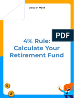The 4% Rule Financial Calculator