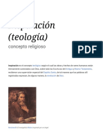 Inspiración (Teología) - Wikipedia, La Enciclopedia Libre