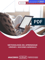 UNIDAD I - CONTENIDO - METODOLOGÍA APRENDIZAJE-Copiar