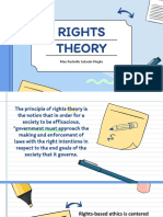 Rights Theory: Mae Rachelle Salcedo-Pingke