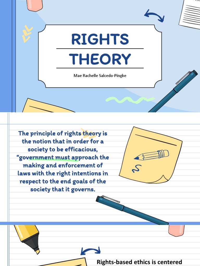 Rights Theory and Legal vs Moral Rights | PDF | Rights | Crime & Violence