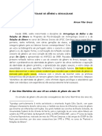 Identidade de gênero e sexualidade