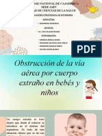 Obstrucción V.A Pediatria