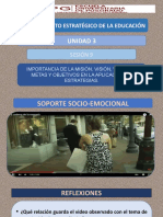 PPTs- UNIDAD 3- SESIÓN 9- IMPORTANCIA DE LA MISIÓN, VISIÓN y OBJETIVOS ESTRATÉGICOS
