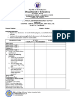 Grade 7-Q1-Health-Learners Progress Report