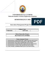 Proposal Innovation Management 2020 (BAYMAX SCANNER)