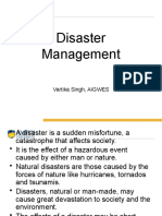 Disaster Management: Vartika Singh, AIGWES