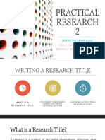 How to Write a Clear and Concise Research Title