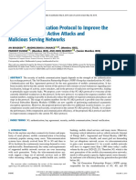 Novel 5G Authentication Protocol To Improve The Resistance Against Active Attacks and Malicious Serving Networks