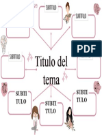 PLANTILLA-MAPA MENTAL ROSA