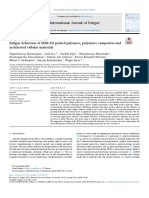 Fatigue Behaviour of FDM-3D Printed Polymers, Polymeric Composites and