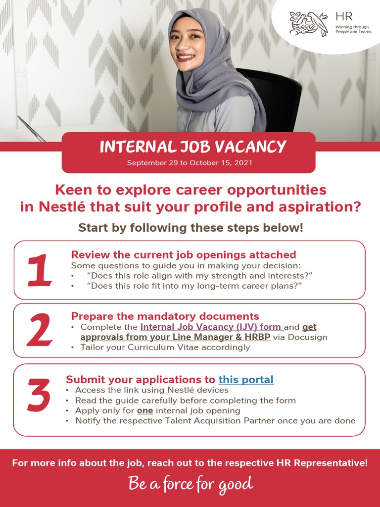 Internal Vacancies - 29 Sept 2021 | PDF | Recruitment | Audit