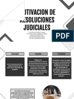 MOTIVACION DE RESOLUCIONES JUDICIALES (GRUPO 6)