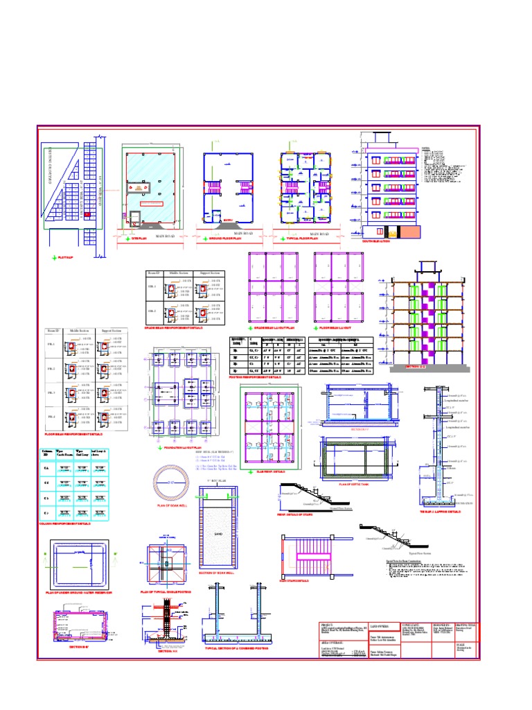 Sample Structural Drawing PDF